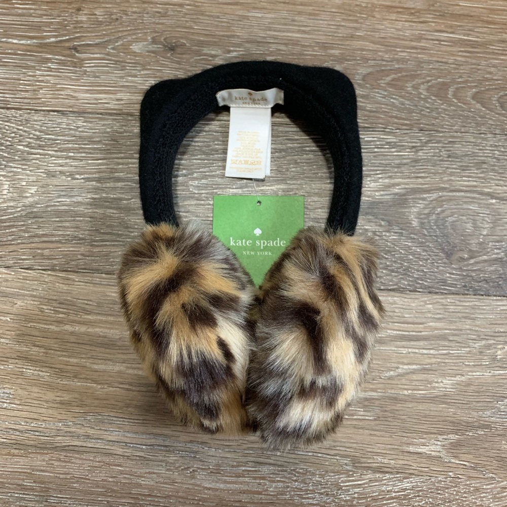 *NWT* Kate Spade Faux Fur earmuffs